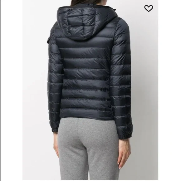 Moncler zip-front hooded puffer jacket size 1 - Picture 5 of 11